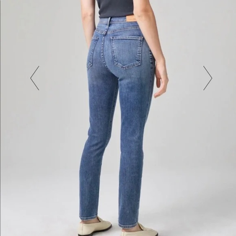 Citizens of Humanity Olivia High Rise Ankle Slim in High Time Wash, Size 27